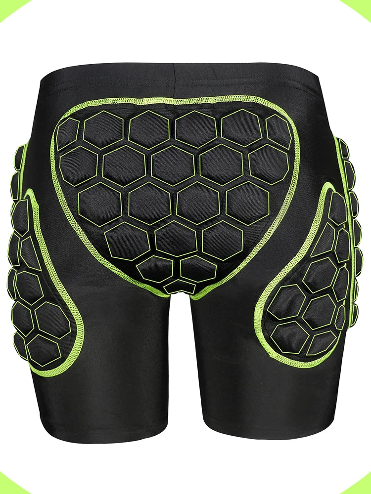 AVIVOR Protective Padded Shorts  Youth Snowboard,Skate and Ski,3D Protection for Hip,Butt and Tailbone